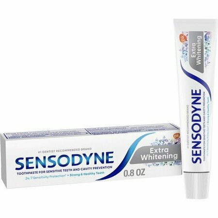 GLAXOSMITH KLINE CNSMR HLTH Toothpaste, Extra Whitening, 0.8oz, 3 White, 36PK GKC08434